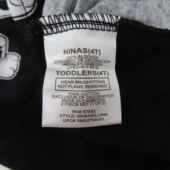 Paw Patrol 4T Toddler Tricks Treats Glow in the Dark Halloween Pajama Set NEW - Picture 9 of 9